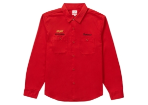 Supreme Honda Fox Racing Work Shirt Rood