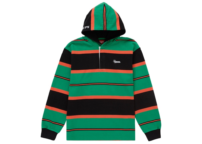 Supreme Hooded Rugby Groen