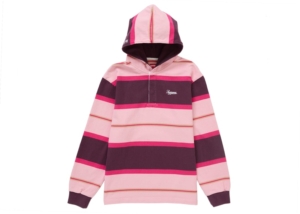 Supreme Hooded Rugby Dark Paars