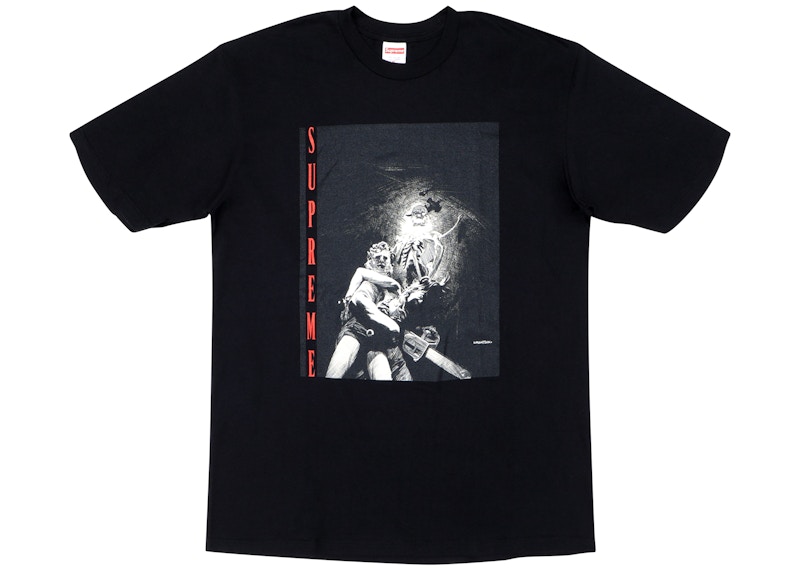 Supreme Horror Tee Zwart
