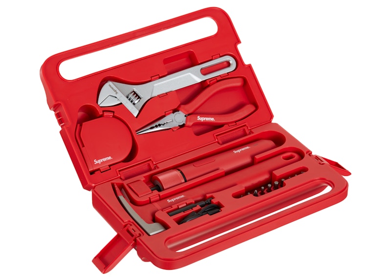 Supreme Hoto 5-Piece Tool Set Rood