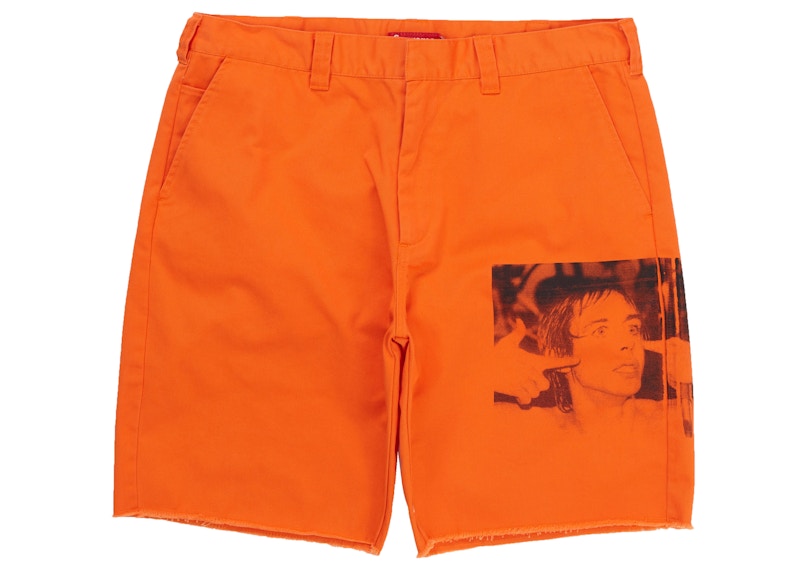 Supreme Iggy Pop Work Short Oranje