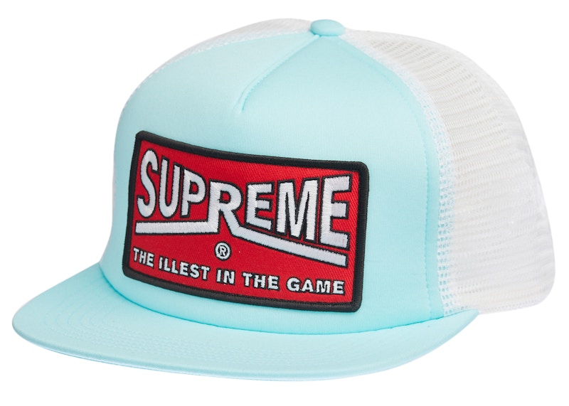 Supreme Illest Mesh Back 5-Panel Light Blauw