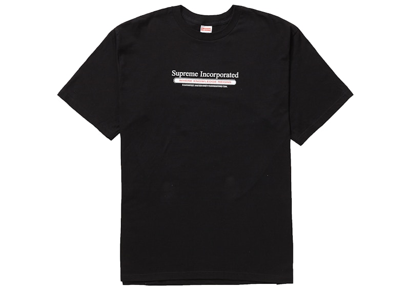 Supreme Inc. Tee Zwart
