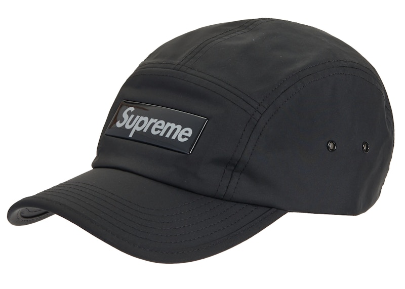 Supreme Inset Gel Camp Cap Zwart