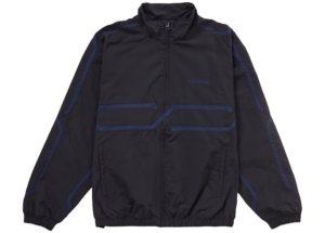 Supreme Inset Link Track Jacket Zwart