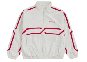 Supreme Inset Link Track Jacket Light Grijs