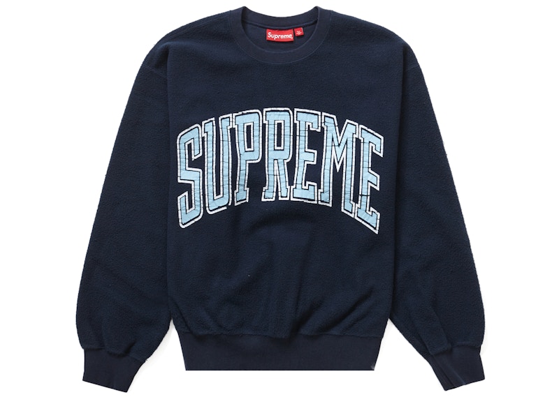 Supreme Inside Out Crewneck Blauw