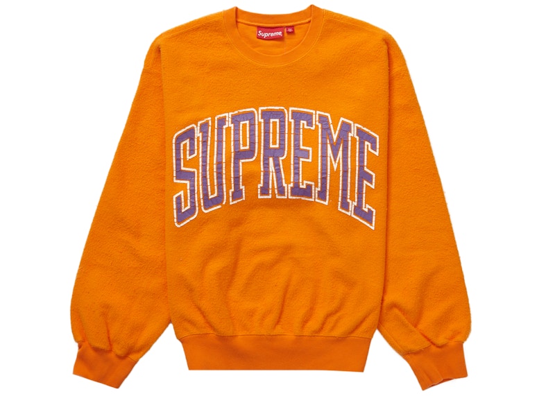 Supreme Inside Out Crewneck Oranje