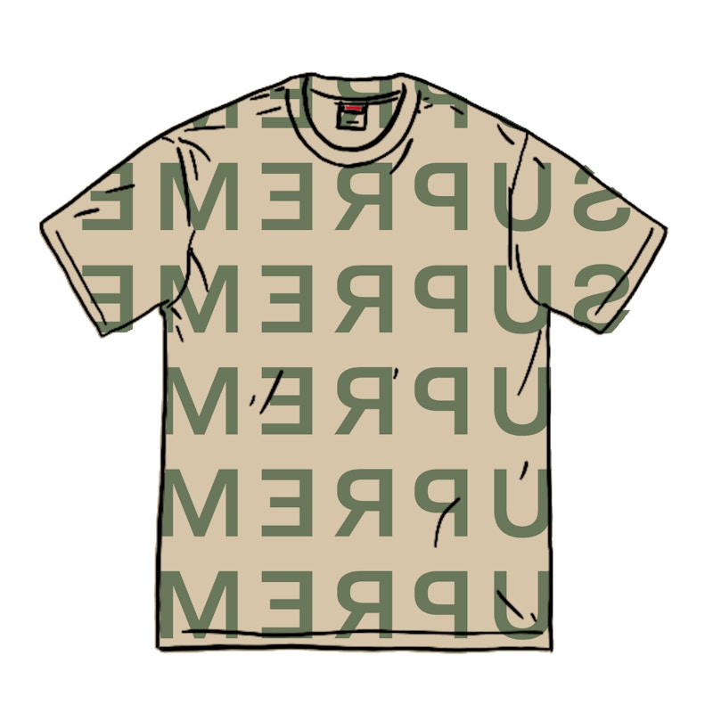 Supreme Intarsia S/S Top Clay