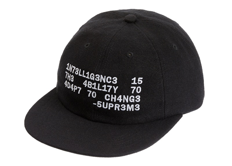 Supreme Intelligence 6-Panel Zwart