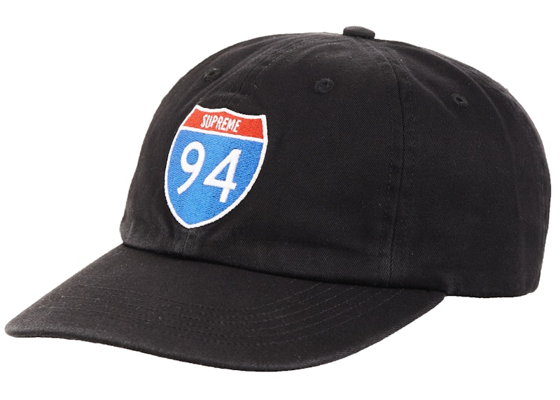 Supreme Interstate 6-Panel Zwart