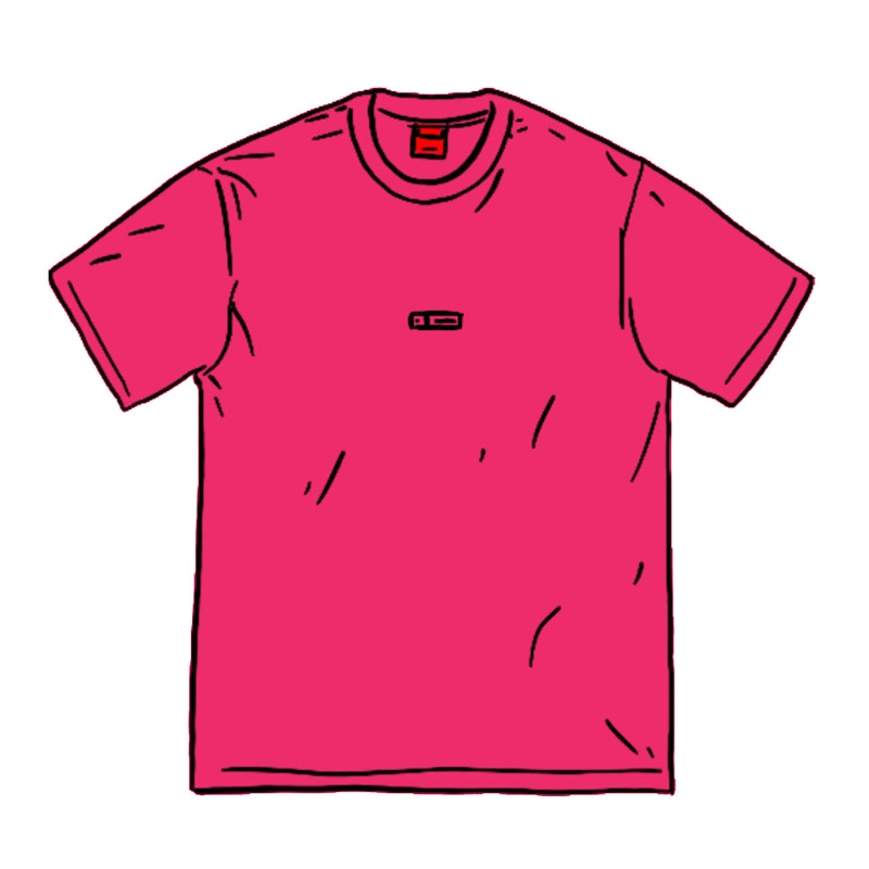 Supreme Invert S/S Top Fuschia