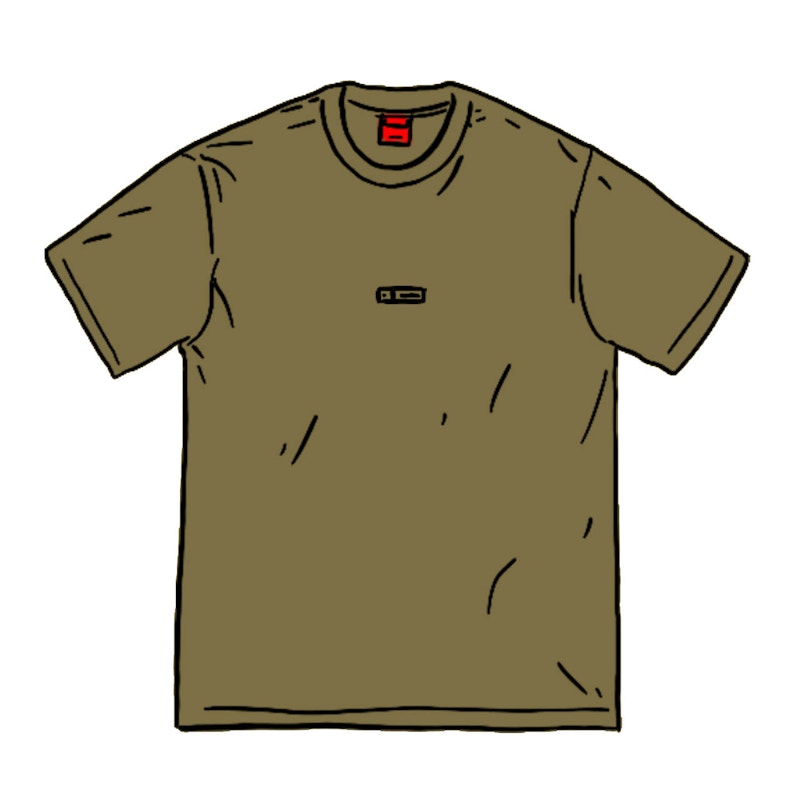 Supreme Invert S/S Top Olijf