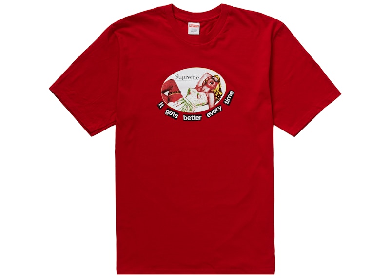 Supreme It Gets Better Every Time Tee Rood