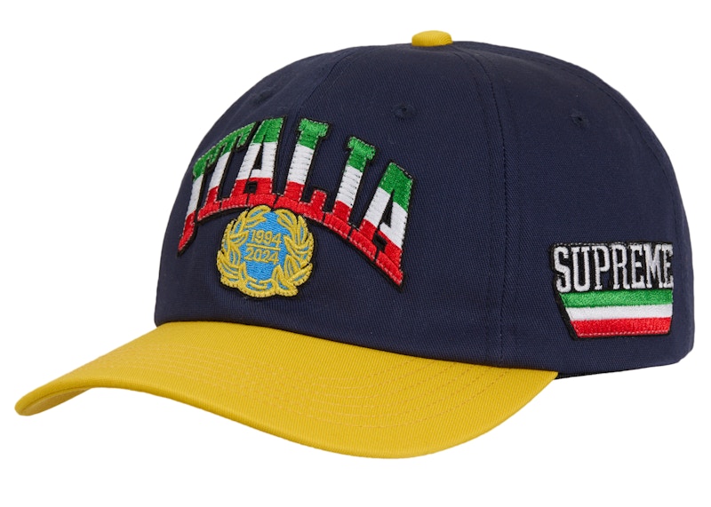 Supreme Italia 6 Panel Blauw