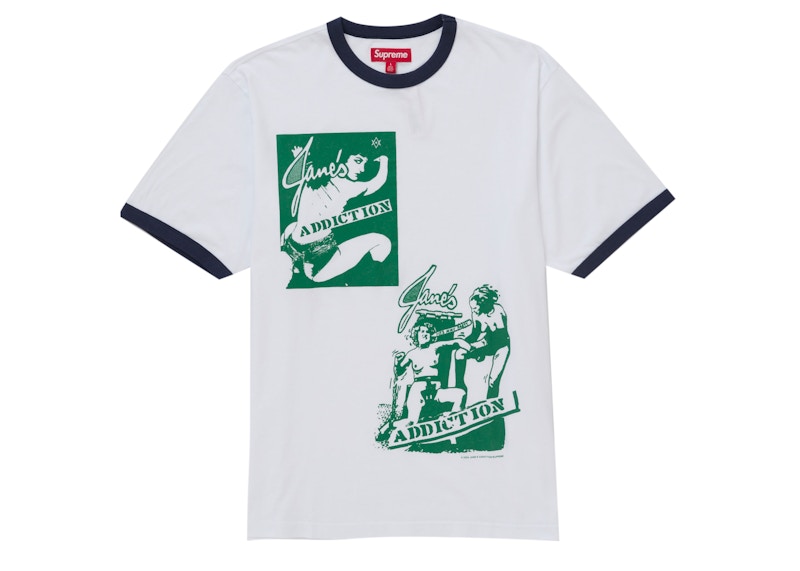 Jane’s Addiction Ringer Tee Wit