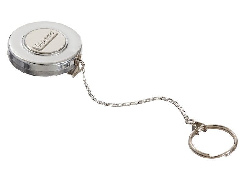 Supreme KEY-BAK Original Retractable Keychain Zilver