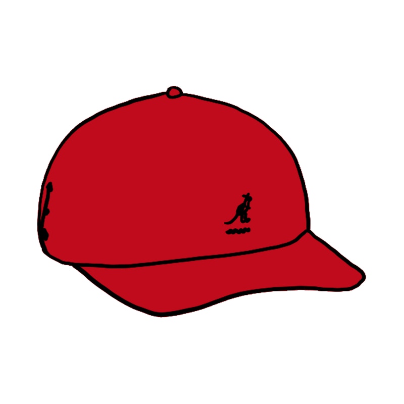 Supreme Kangol Bermuda Spacecap Rood