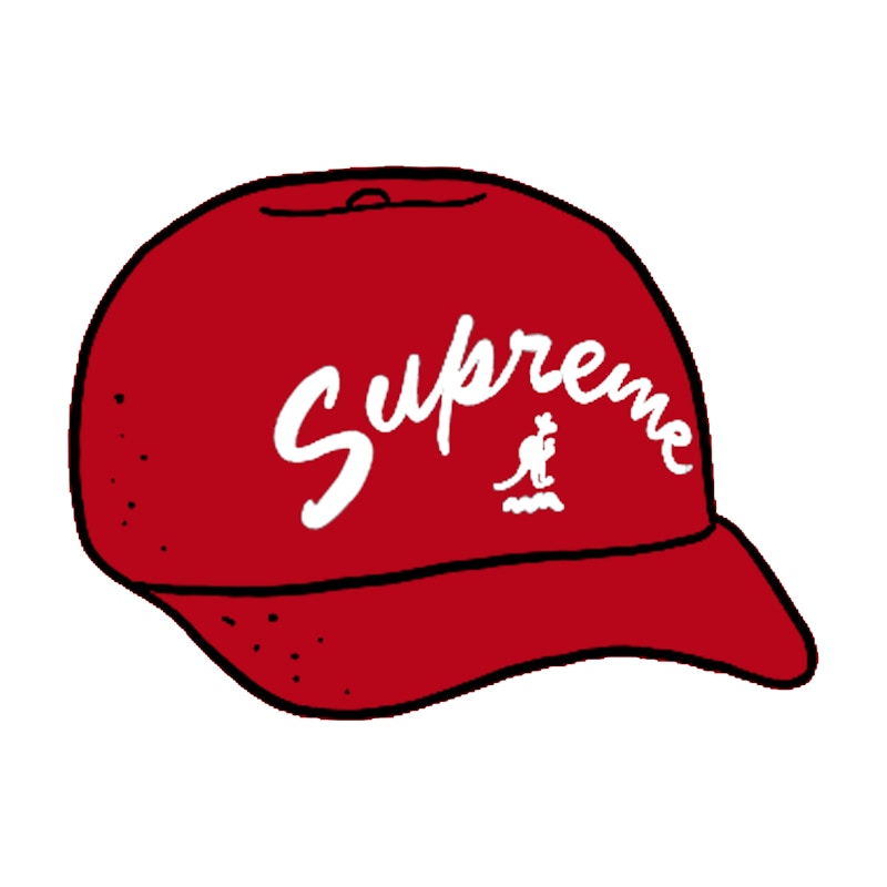 Supreme Supreme Kangol Bermuda Spacecap Rood