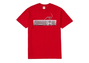 Supreme Keyboard Tee Rood