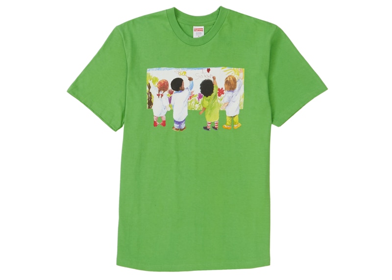 Supreme Kids Tee Groen