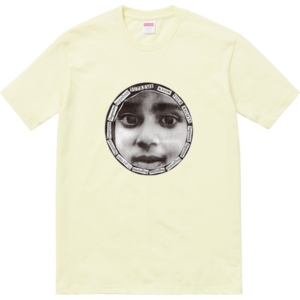 Supreme Know Your Rights Tee Pale Geel