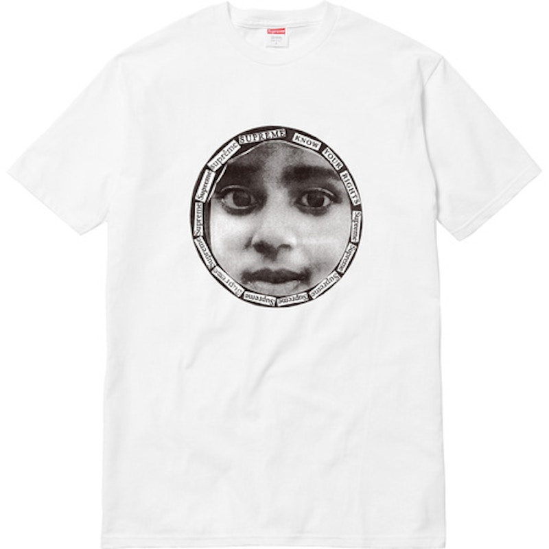 Supreme Know Your Rights Tee Wit