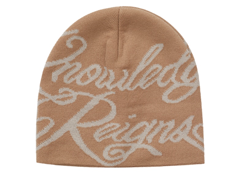 Supreme Knowledge Reigns Beanie Tan