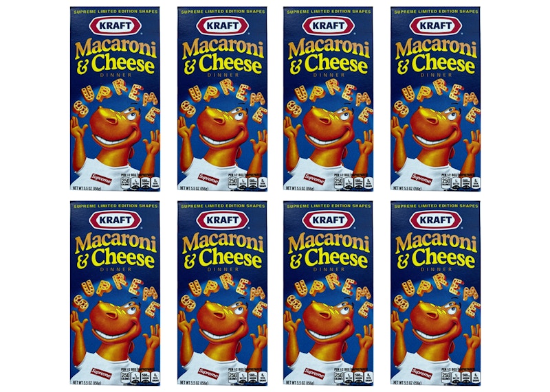 Supreme Kraft Macaroni & Cheese 8x Lot