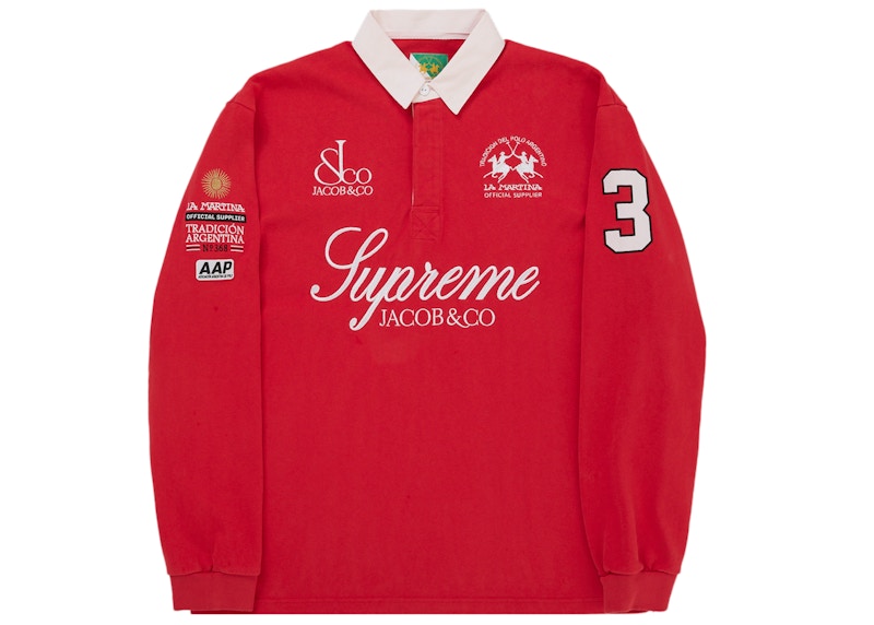 Supreme La Martina Rugby Rood