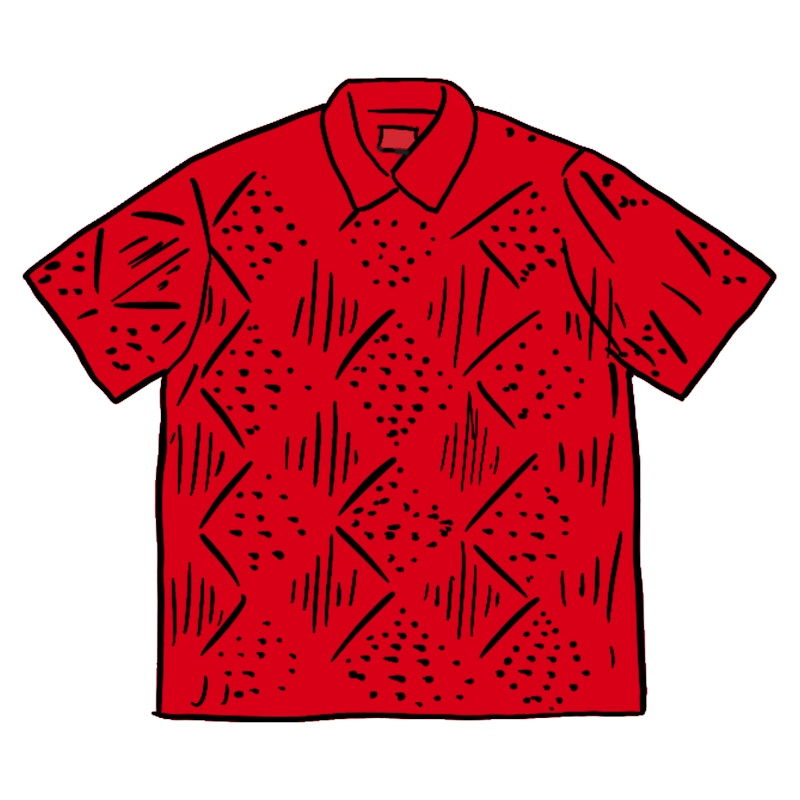 Supreme Lace S/S Shirt Rood