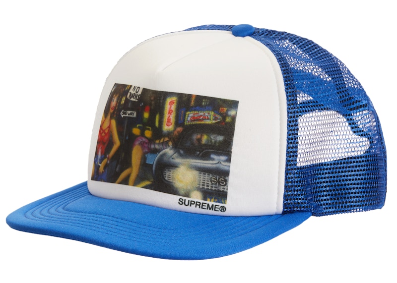 Supreme Lady Mesh Back 5-Panel Royal Blauw