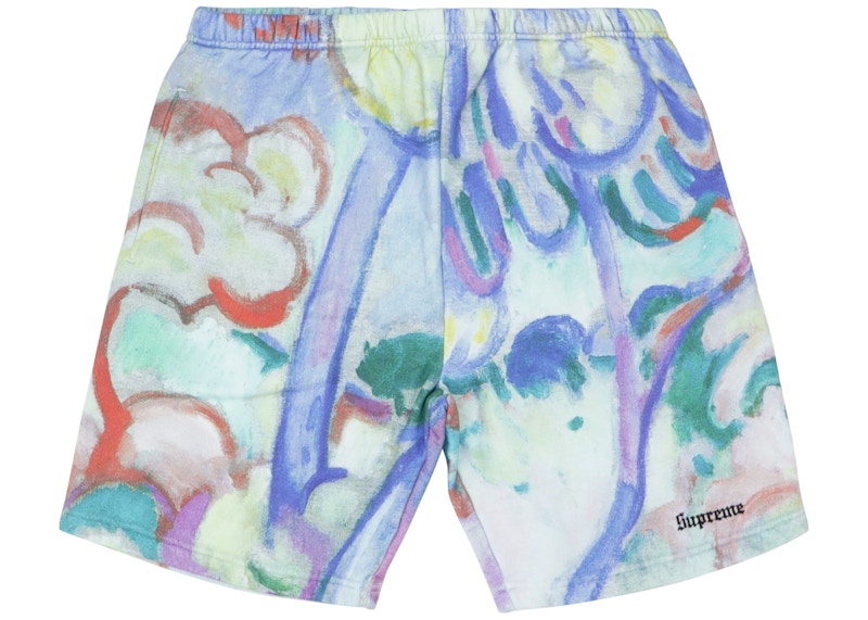Supreme Landscape Sweatshort Multicolor