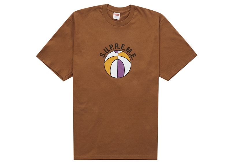 Supreme League Tee Light Bruin