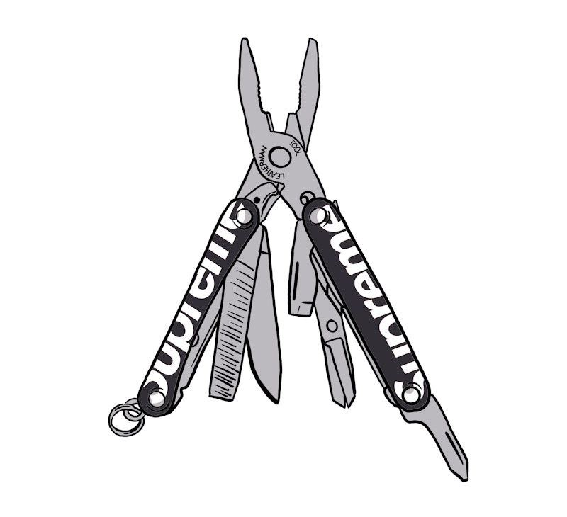 Supreme Leatherman Squirt PS4 Multitool Zwart