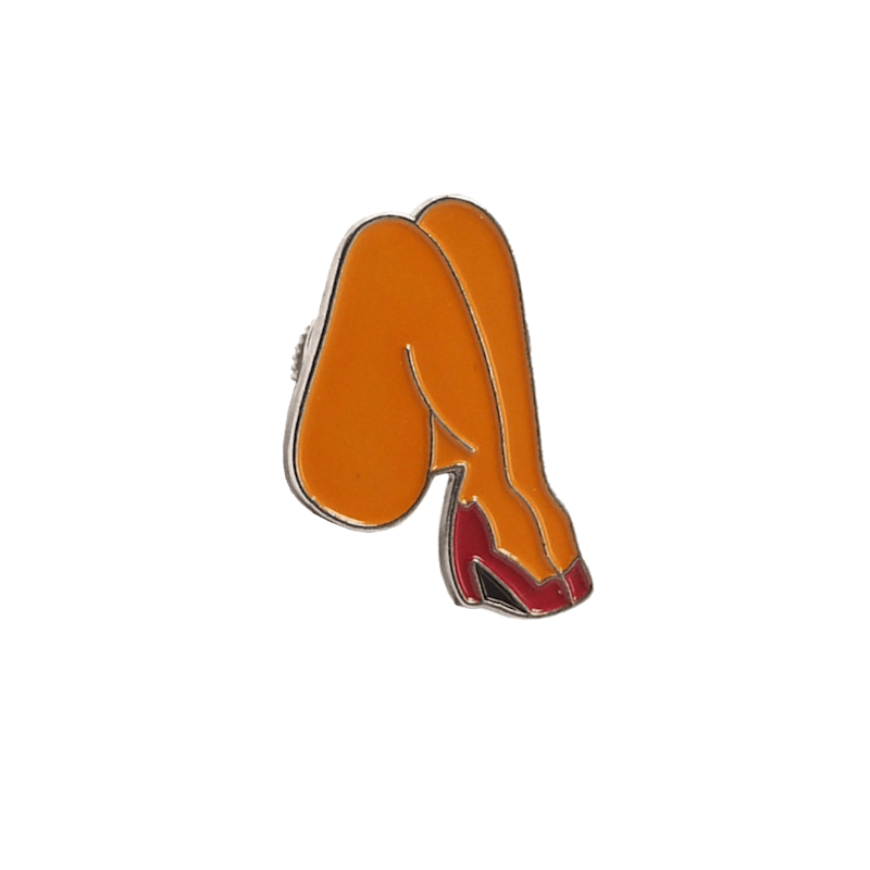 Supreme Legs Pin Zilver