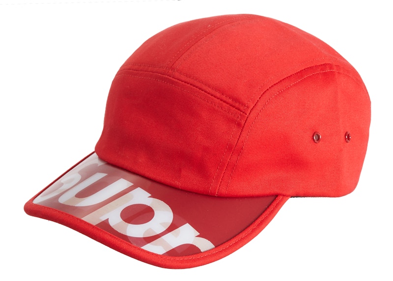 Supreme Lenticular Visor Camp Cap Rood