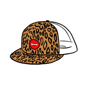 Supreme Leopard Mesh Back 5-Panel Wit