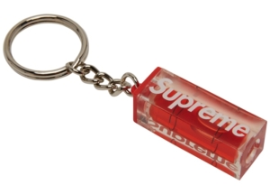 Supreme Level Keychain Rood