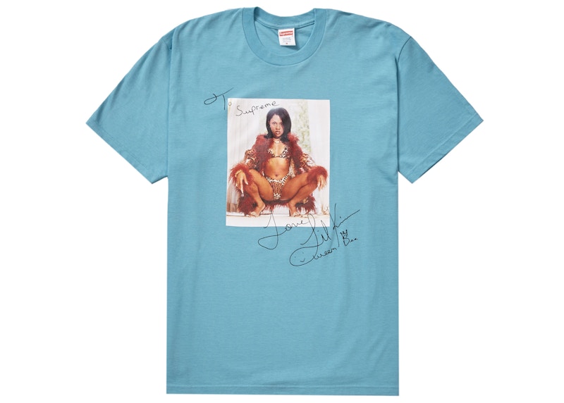 Supreme Lil Kim Tee Slate Light Sage