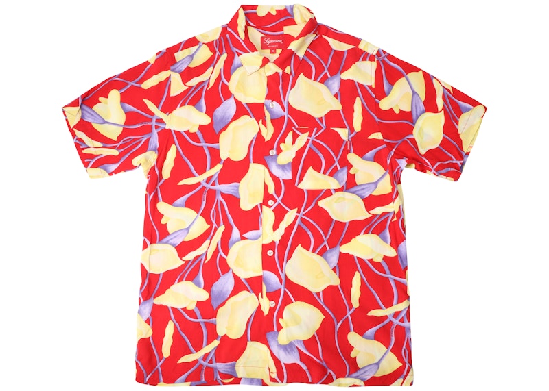 Supreme Lily Rayon Shirt Rood
