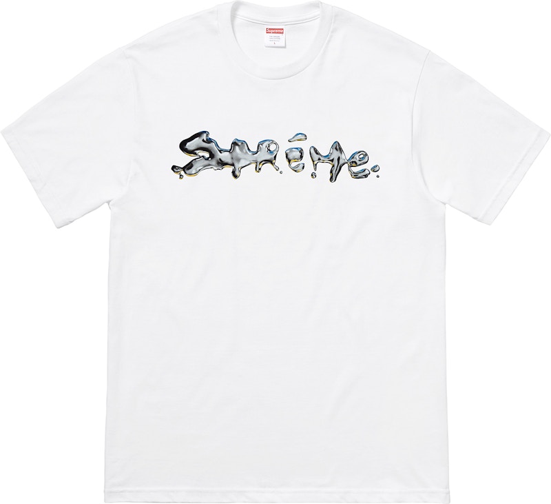 Supreme Liquid Tee Wit