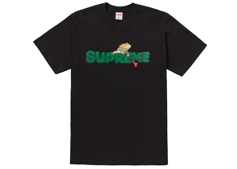 Supreme Lizard Tee Zwart