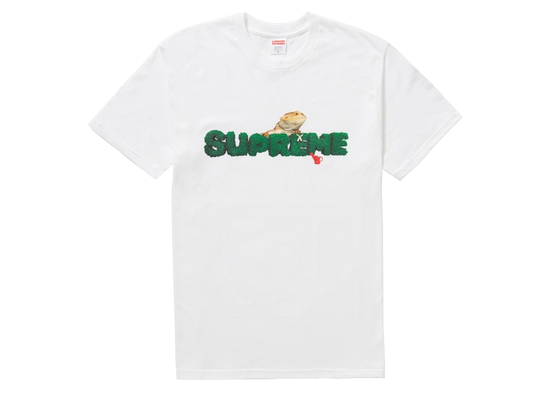 Supreme Lizard Tee Wit