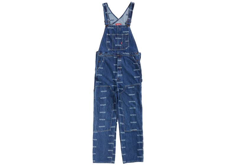 Supreme Logo Overalls Blauw