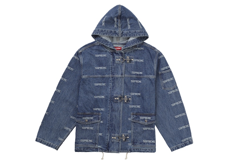 Supreme Logo Turnout Jacket Blauw