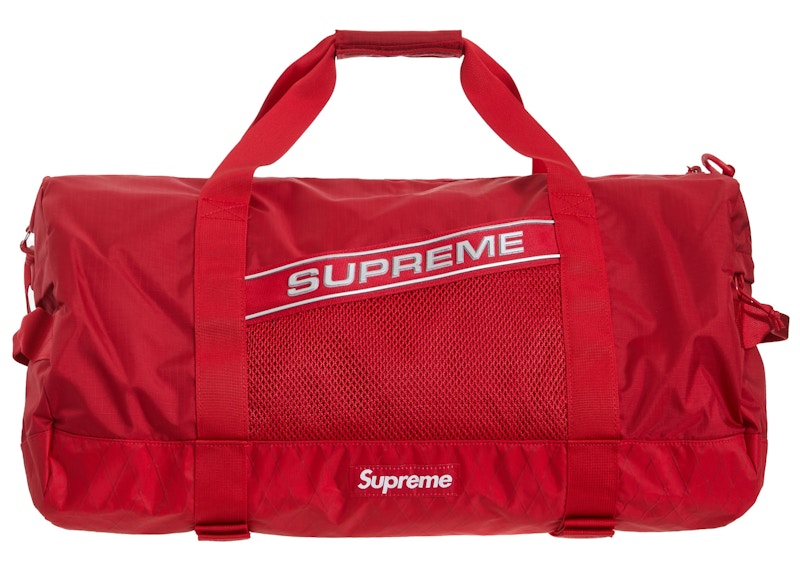 Supreme Logo Duffle Bag Rood