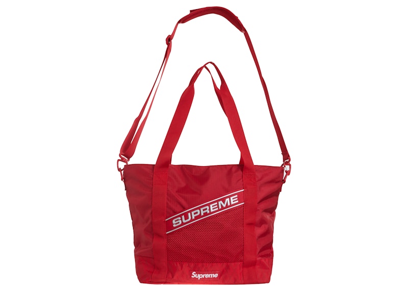 Supreme Logo Tote Bag Rood