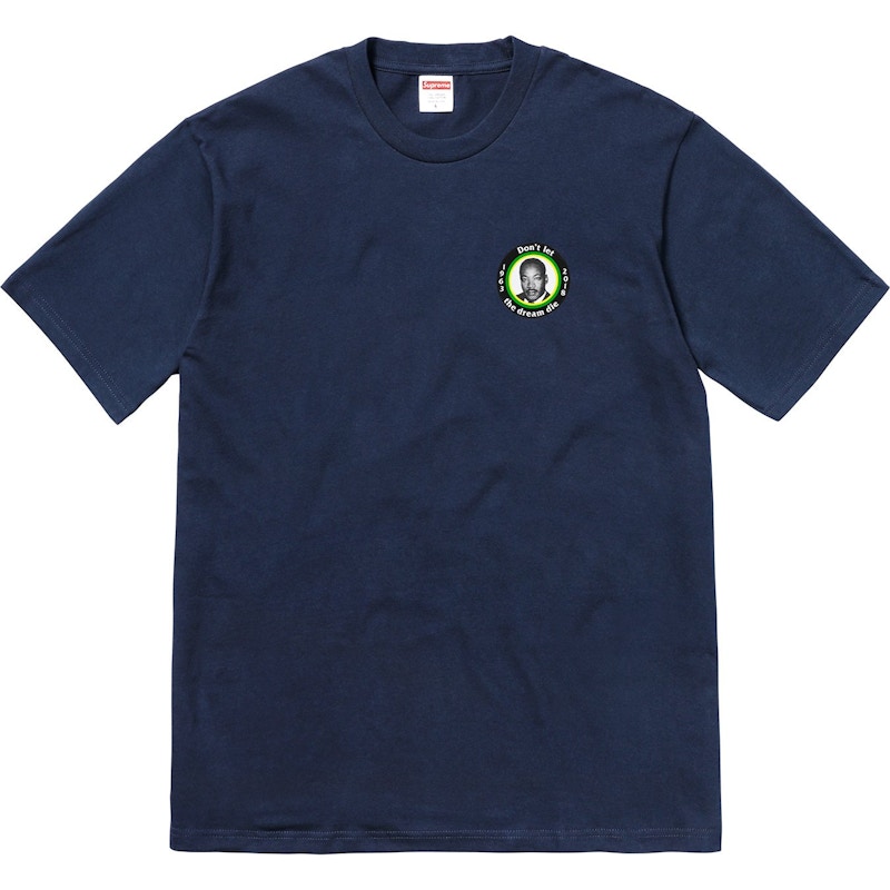 Supreme MLK Dream Tee Blauw